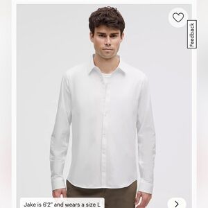 Lululemon new venture button down - Men’s S fits women’s S/M